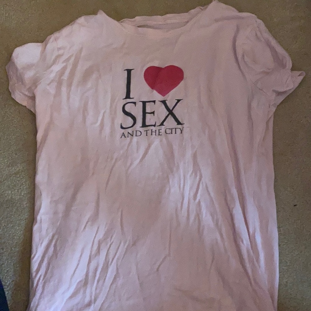 Sex and the city tee shirt